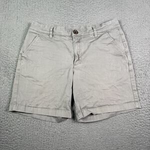 Chubbies Shorts Mens 32 Brown 7" Boomshakalaka Elastic Waist Chino Stretch